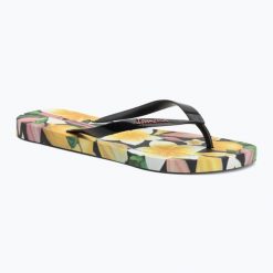 Japonki damskie Ipanema Arte. Żółte klapki damskie Ipanema, bez wzorów, z materiału, bez obcasa, bez zapięcia. Za 119.99 zł.