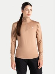 Dare2B Bluza techniczna Lowline II DWL452 Beżowy Slim Fit. Brązowe bluzy damskie DARE2B, bez wzorów, z syntetyku, bez kaptura. Za 199.99 zł.