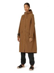 Ilse Jacobsen Płaszcz przeciwdeszczowy w kolorze karmelowym rozmiar: 34. Brązowe płaszcze damskie Ilse Jacobsen, bez wzorów, bez kaptura. Za 411.95 zł.