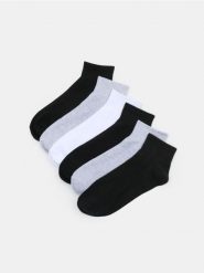 Krótkie skarpetki 5 pack - wielobarwny. Skarpetki damskie Sinsay, bez wzorów. Za 12.99 zł.