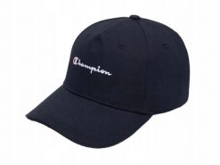 Czapka z daszkiem Champion Baseball. Czarne czapki z daszkiem damskie Champion, bez wzorów, z bawełny. Za 85.00 zł.