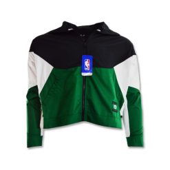 Damska Sportowa Kurtka wiatrówka Nike Performance NBA Boston Celtics. Czarne kurtki sportowe damskie Nike, bez wzorów, bez kaptura. Za 225.00 zł.