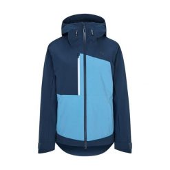 Kurtka narciarska damska ZIENER Tayara. Niebieskie kurtki sportowe damskie Ziener, na jesień, s, bez wzorów, z materiału, bez kaptura. Za 759.99 zł.