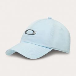Czapka z daszkiem Oakley TINCAN LX FOS901486-6GC. Niebieskie czapki z daszkiem damskie Oakley, bez wzorów, z nylonu. Za 133.17 zł.