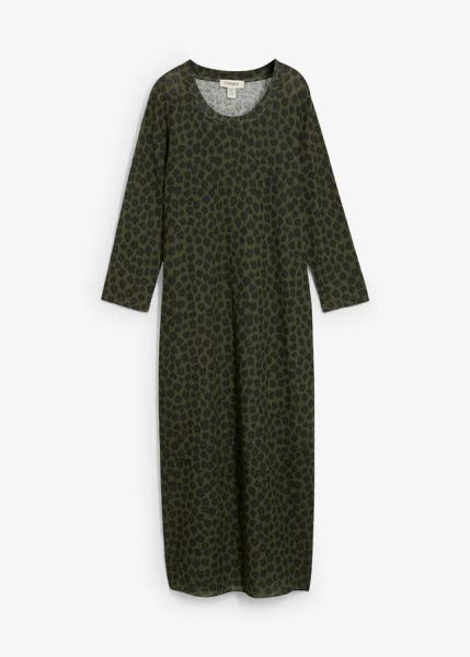 Sukienka bombka. Zielone sukienki damskie bonprix, bez wzorów, eleganckie, bez ramiączek. Za 139.99 zł.