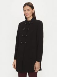 Motivi Płaszcz przejściowy 0034Q000521N Czarny Regular Fit. Czarne płaszcze damskie Motivi, bez wzorów, z syntetyku, bez kaptura. Za 489.99 zł.