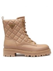 Guess Trapery Badae FL7BDE ELE10 Beżowy. Brązowe trapery damskie Guess, ze skóry, bez zapięcia. Za 809.99 zł.