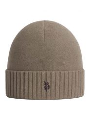 U.S. Polo Assn. Czapka w kolorze karmelowym rozmiar: onesize. Brązowe czapki damskie U.S. Polo Assn., bez wzorów, z kaszmiru. Za 113.36 zł.