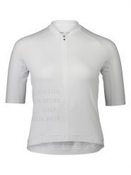 POC Koszulka kolarska "Pristine" w kolorze białym rozmiar: XL. Białe koszulki damskie POC, xl, bez wzorów, z materiału, bez kołnierzyka, bez ramiączek. Za 197.63 zł.