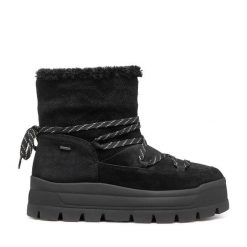 Śniegowce Geox. Czarne śniegowce damskie Geox. Za 469.99 zł.