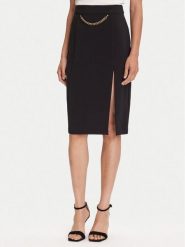 Marciano Guess Spódnica midi 5YGD07 7357A Czarny Regular Fit. Czarne spódnice damskie Marciano Guess, z aplikacjami, z syntetyku, midi. Za 569.99 zł.