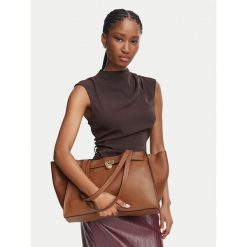 Torebka MICHAEL Michael Kors. Brązowe torebki klasyczne damskie MICHAEL Michael Kors, bez dodatków. Za 1,649.00 zł.