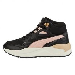 Buty do chodzenia damskie Puma Xray Speed Mid Wtr. Czarne obuwie sportowe casual damskie Puma, z gumy, trekkingowe. Za 435.00 zł.