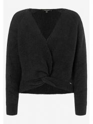 More & More Sweter w kolorze czarnym rozmiar: 42. Czarne swetry klasyczne damskie More & More, bez kołnierzyka. Za 184.46 zł.