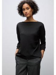 Cecil Koszulka w kolorze czarnym rozmiar: 40. Czarne koszulki damskie Cecil, bez wzorów, bez kołnierzyka, bez ramiączek. Za 100.52 zł.