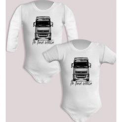 Volvo FH — body. Body niemowlęce nikiniki, bez wzorów, z bawełny, bez kołnierzyka, bez ramiączek. W wyprzedaży za 50.15 zł.