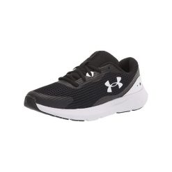 Buty do biegania damskie Under Armour Surge 3. Białe obuwie sportowe damskie Under Armour, z materiału, bez zapięcia, do biegania. Za 240.15 zł.