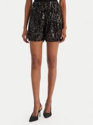 Vero Moda Szorty materiałowe Efa 10335727 Czarny Loose Fit. Czarne szorty damskie Vero Moda, bez wzorów, z materiału. Za 159.99 zł.