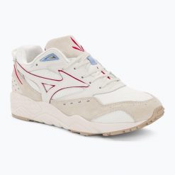 Buty Mizuno Contender. Białe obuwie trekkingowe damskie Mizuno, bez zapięcia. Za 269.99 zł.