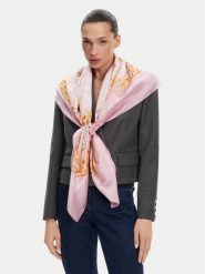 Guess Chusta AW5300 SIL03 Różowy. Czerwone chusty damskie Guess, z aplikacjami, z materiału. Za 229.99 zł.