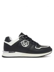 Liu Jo Sneakersy Rosy 905 4A5713 PX474 Czarny. Czarne obuwie sportowe damskie Liu Jo, ze skóry, bez zapięcia. Za 359.99 zł.