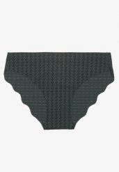 Ciemnozielone Bezszwowe Majtki Typu Figi Liliviana. Zielone figi Renee, bez wzorów. Za 4.99 zł.