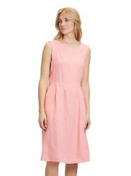 Betty Barclay Lniana sukienka w kolorze jasnoróżowym rozmiar: 36. Różowe sukienki damskie Betty Barclay, bez wzorów, ze lnu, bez ramiączek. Za 100.75 zł.