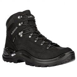 Buty trekkingowe damskie Lowa Renegade Mid Gtx. Czarne obuwie trekkingowe damskie Lowa, z materiału, za kostkę, bez zapięcia. Za 1,013.00 zł.