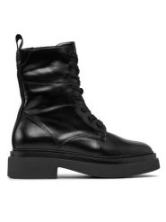 Gant Trapery Zandrin Mid Boot 27541381 Czarny. Czarne trapery damskie Gant, ze skóry, bez zapięcia. Za 569.99 zł.