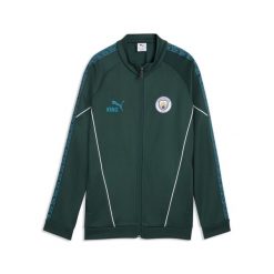 Młodzieżowa kurtka Manchester City KING Anthem PUMA. Niebieskia kurtki damskie Puma, m, bez wzorów, bez kaptura. Za 339.00 zł.