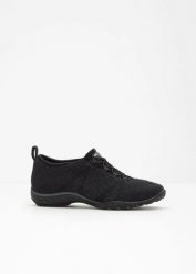 Sneakersy w stylu barefoot z elastyczną podeszwą. Brązowe obuwie sportowe treningowe bonprix. Za 179.99 zł.