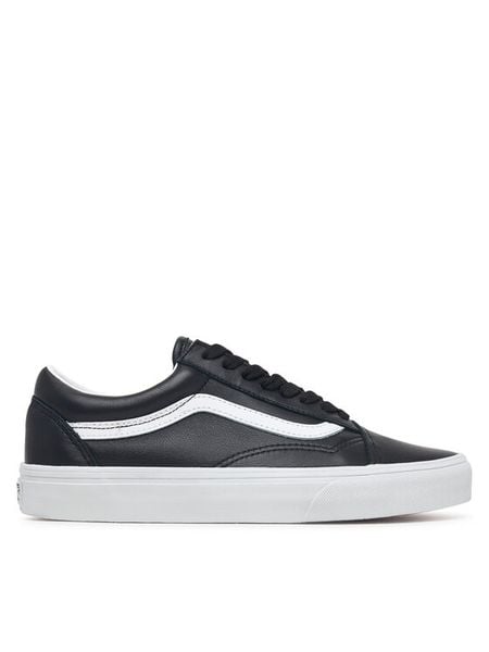 Vans Tenisówki Old Skool VN000E9TBPA1 Biały. Białe trampki damskie Vans, bez wzorów, ze skóry, bez zapięcia. Za 429.99 zł.