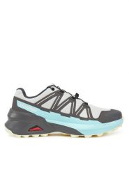 Salomon Buty do biegania Speedcross Peak L47790300 Zielony. Zielone obuwie sportowe damskie Salomon, z materiału, bez zapięcia, do biegania. Za 349.99 zł.