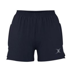 Szorty damskie Gilbert Evo. Czarne spodenki sportowe damskie GILBERT, l, bez wzorów, z materiału, na fitness i siłownię. Za 196.50 zł.