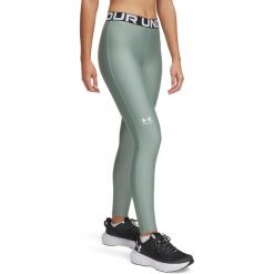 Legginsy Ua Hg Firmy Under Armour Damskie. Niebieskie legginsy sportowe damskie Under Armour, m, bez wzorów, z materiału, na fitness i siłownię. Za 231.85 zł.