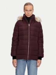 Tommy Hilfiger Kurtka puchowa WW0WW43600 Fioletowy Regular Fit. Fioletowe kurtki damskie Tommy Hilfiger, l, bez wzorów, z puchu, bez kaptura. Za 909.99 zł.