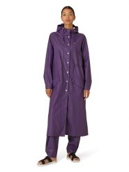 Ilse Jacobsen Płaszcz przeciwdeszczowy w kolorze fioletowym rozmiar: 40. Różowe płaszcze damskie Ilse Jacobsen, s, bez wzorów, bez kaptura. Za 300.95 zł.
