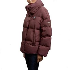 Kurtka BLAUER ROSS Bordeaux. Czerwone kurtki damskie Blauer, m, bez wzorów, z tkaniny, bez kaptura. Za 1,751.99 zł.