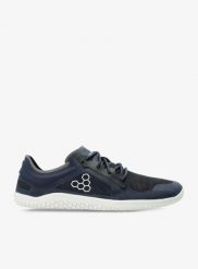 Buty damskie Vivobarefoot Primus Lite 3.5. Niebieskie obuwie trekkingowe damskie VIVOBAREFOOT, z materiału, bez zapięcia. Za 472.99 zł.