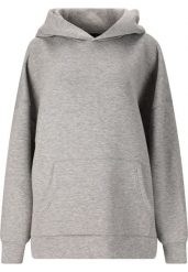 Bluza damska z kapturem Athlecia Larisa. Szare bluzy damskie Athlecia, bez wzorów, z bawełny, z kapturem. Za 218.50 zł.