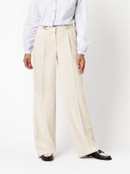 Toni Spodnie w kolorze kremowym rozmiar: 38K. Brązowe spodnie materiałowe damskie Toni, bez wzorów, z materiału. Za 187.99 zł.