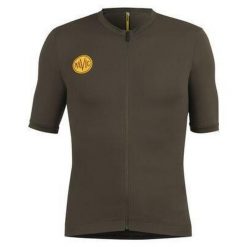 Koszulka Mavic Heritage. Zielone koszulki damskie MAVIC, bez wzorów, bez kołnierzyka, bez ramiączek. W wyprzedaży za 394.00 zł.