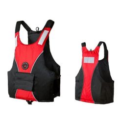 Kamizelka asekuracyjna kajakowa Aquarius. Czerwone kamizelki damskie AQUARIUS, xl, bez wzorów, bez kaptura. Za 109.25 zł.