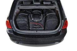 Torby Do Bagażnika Bmw 3 Touring 2005-2013 4Szt Kjust. Czarne torby podróżne KJUST, bez wzorów, z kauczuku. Za 1,330.00 zł.