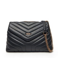 Torebka WITTCHEN. Czarne torebki wieczorowe damskie Wittchen, bez wzorów, bez dodatków. Za 269.99 zł.