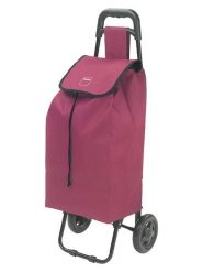 Metaltex Wózek "Daphne" w kolorze bordowym na zakupy - 40 l rozmiar: onesize. Czerwone shopper bag metaltex, bez wzorów, z tworzywa sztucznego, duże, bez dodatków. Za 82.99 zł.