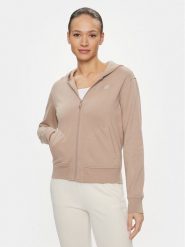 Guess Bluza Eleanora V4RQ04 KC5O0 Brązowy Regular Fit. Brązowe bluzy damskie Guess, s, z aplikacjami, z bawełny, bez kaptura. Za 219.99 zł.