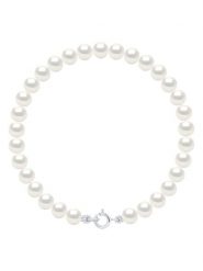 ATELIERS SAINT GERMAIN Bransoletka perłowa w kolorze białym rozmiar: onesize. Białe bransoletki damskie ATELIERS SAINT GERMAIN, srebrne. Za 195.99 zł.