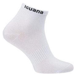 Skarpety Unisex Adult Igino Mid Cut (zestaw 3 Sztuk). Białe skarpetki damskie IGUANA, bez wzorów. Za 43.99 zł.