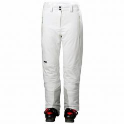 Spodnie narciarskie damskie Helly Hansen Alphelia 2.0. Białe spodnie sportowe damskie Helly Hansen, na zimę, s, bez wzorów, narciarskie. Za 1,156.80 zł.